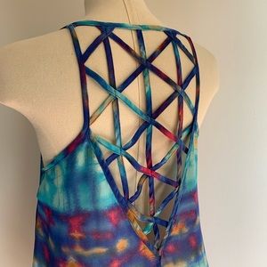 LF tie dye beach dress